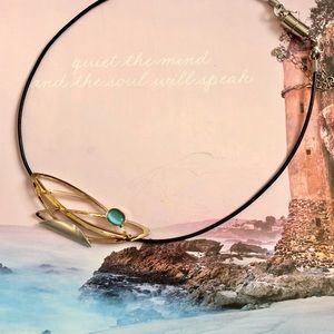 NWT  ❤️Christopher Poly 3 dimensional necklace.